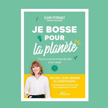 Couverture du livre « Je bosse pour la planète »
