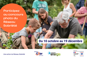 Participez au concours photo du Réseau Sobriété - Du 10 au 19 décembre