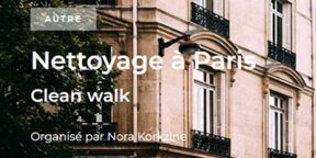 Nettoyage à Paris - Clean Walk - Organisé par Nora Korkzine